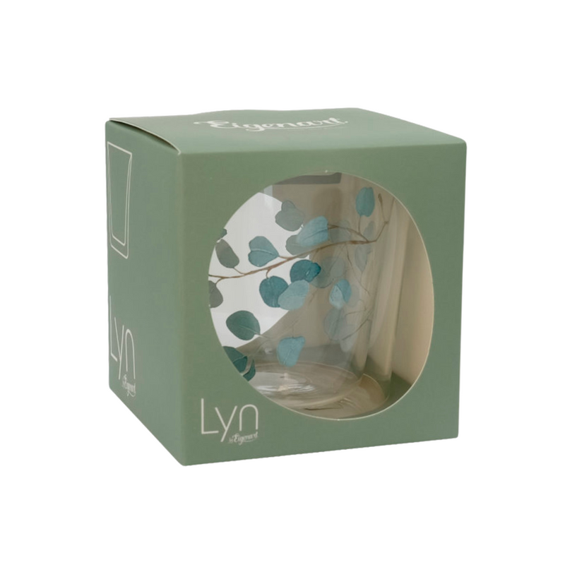 Vaso Doble Vidrio Té - Lyn Eucalyptus 250ml