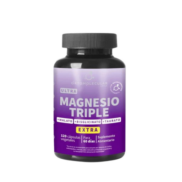 Cápsulas Ultra Magnesio Triple Extra 120cáp