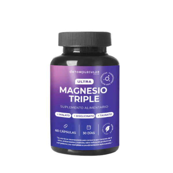 Cápsulas Ultra Magnesio Triple 60cáp