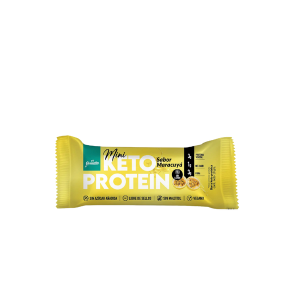 Barra de Proteína Keto Sabor Maracuyá 40gr