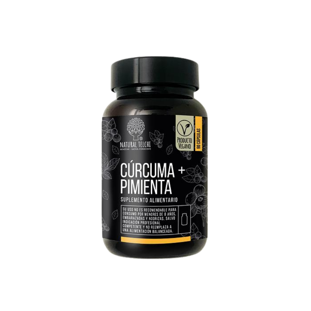 Cápsulas Cúrcuma con Pimienta 90cáp