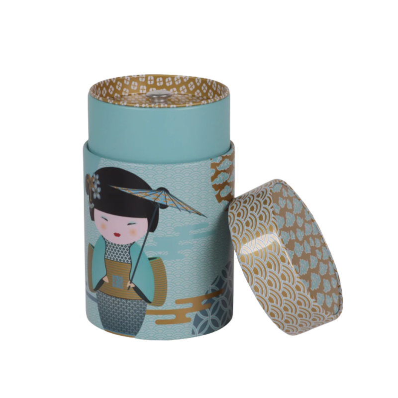 Contenedor de Té o Hierbas - Tin Can Case New Little Geisha Petrol 150gr