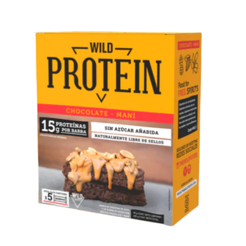 Pack 5 barras Chocolate - Maní