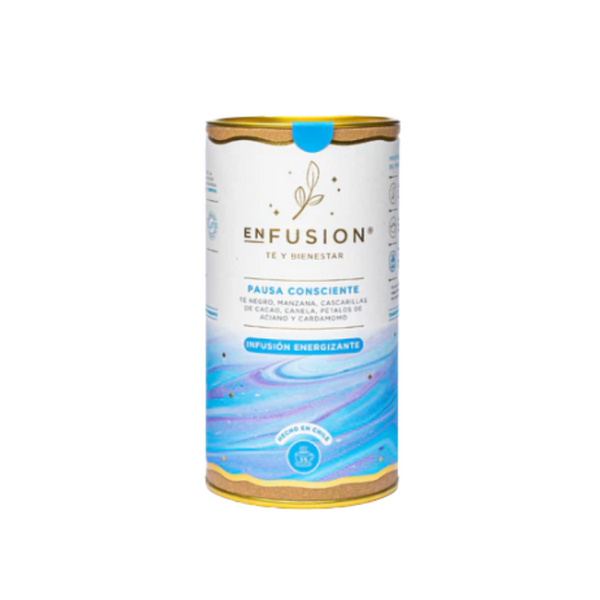 Pausa Consciente - Té Negro con Manzana, Cacao, Canela, Aciano y Cardamomo 70gr