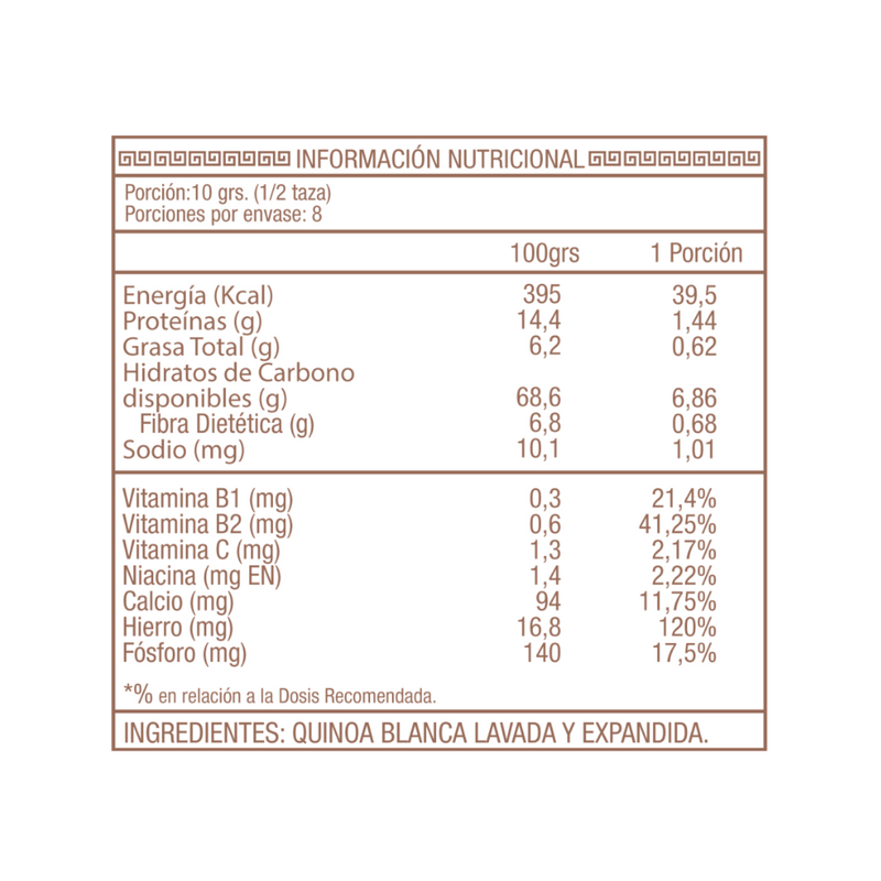 Pipoca de Quinoa 80gr