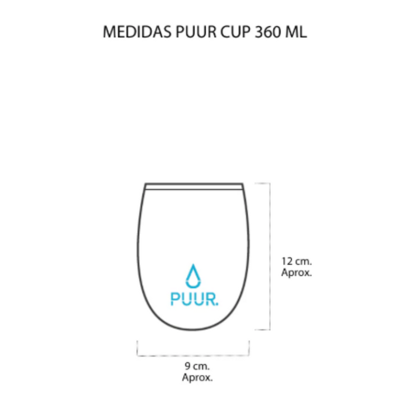 Cup Onyx 360ml