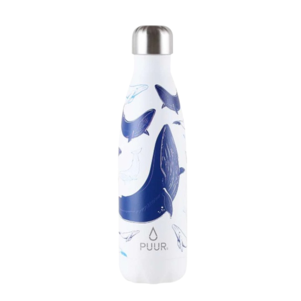 Botella Térmica Whale Blue 500ml