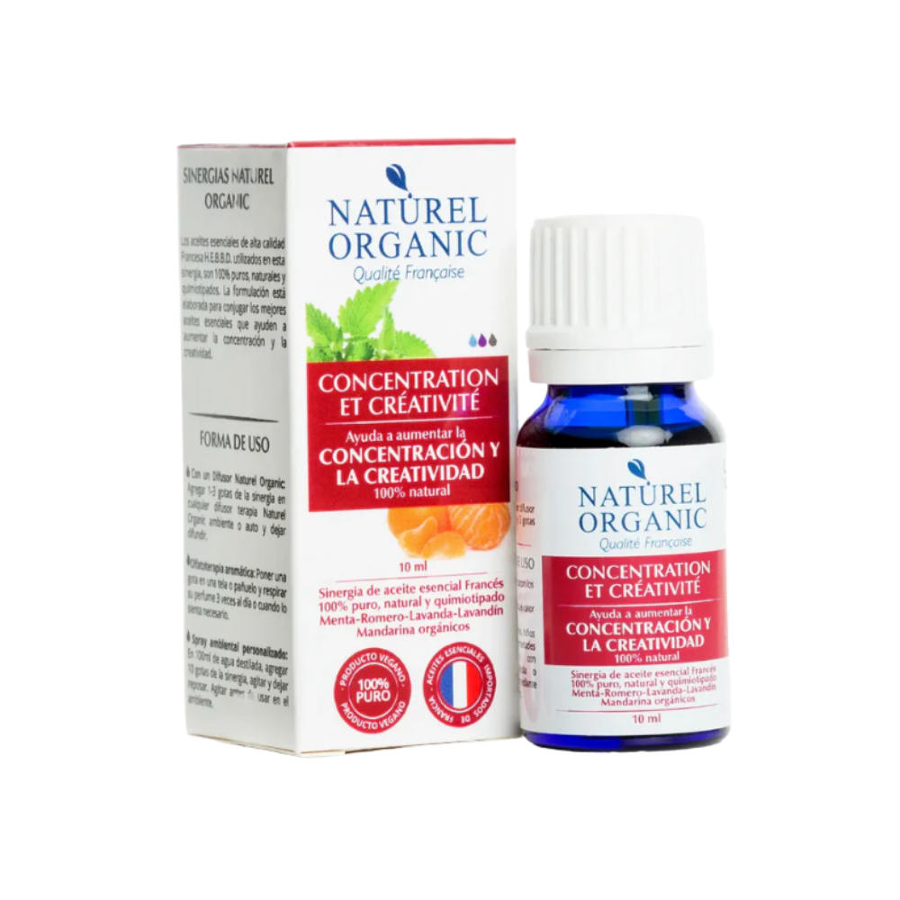 Sinergia Concentración y Creatividad - Concentration et Créativité 10ml