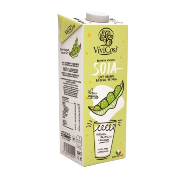 Bebida de Soya Fortificada B12, D2 Y Calcio 1lt