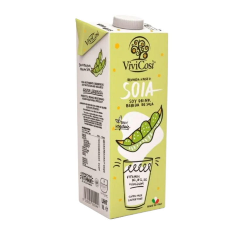 Bebida de Soya Fortificada B12, D2 Y Calcio 1lt