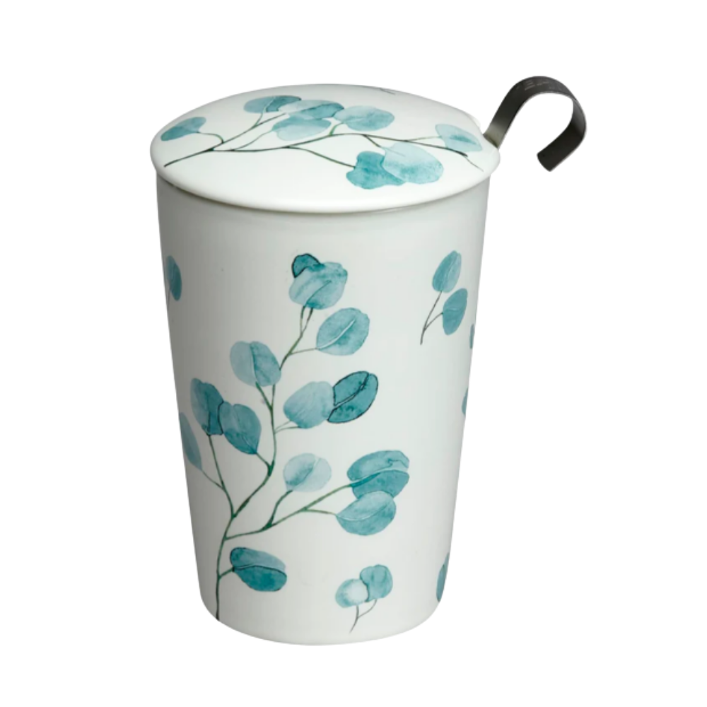 Tazón de Porcelana con Infusor - Teaeve Trees Eucalyptus 350ml
