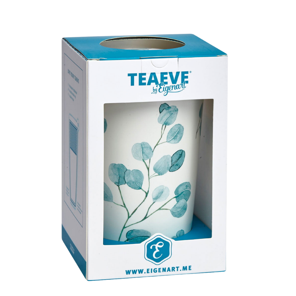 Tazón de Porcelana con Infusor - Teaeve Trees Eucalyptus 350ml