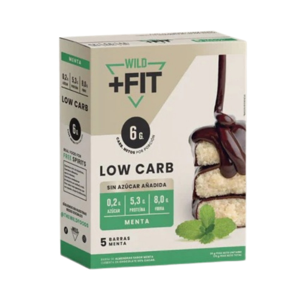 Pack 5 barras Fit Almendra Menta