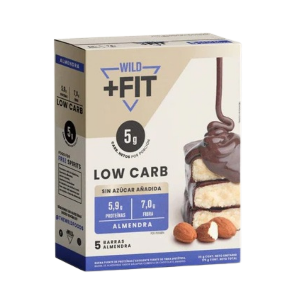 Pack 5 barras Fit Almendra Chocolate