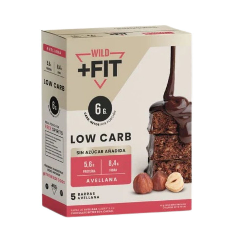 Pack 5 barras Fit Avellana