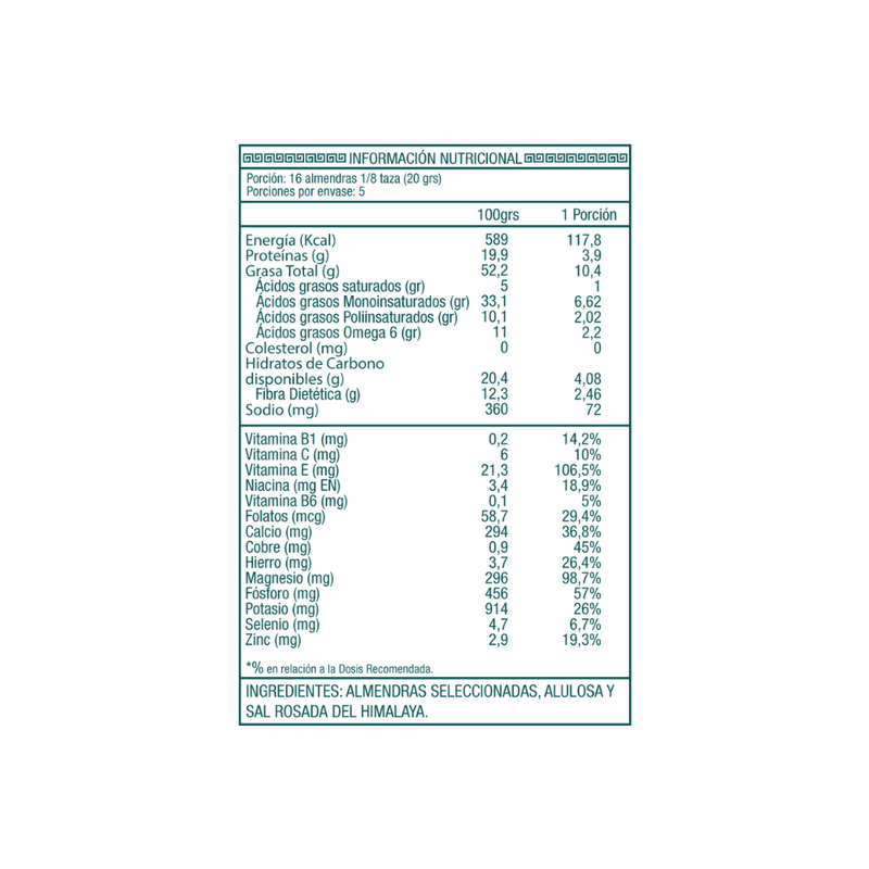 Keto Crunch Almendras Caramelizadas 100gr