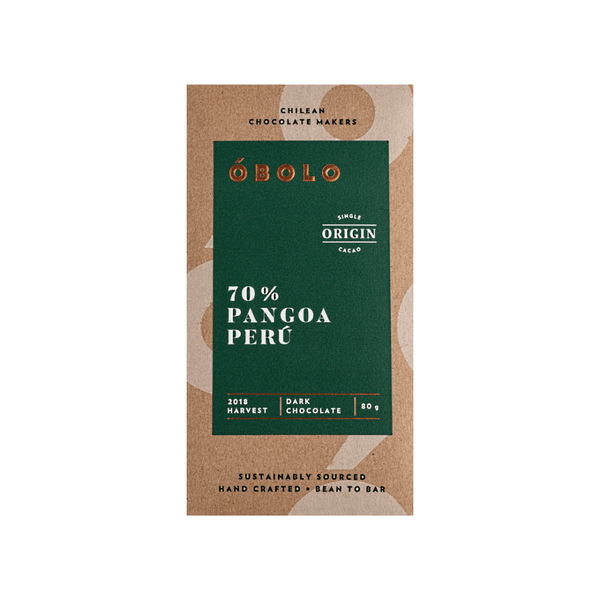 Barra de Chocolate 70% Pangoa Perú 80gr