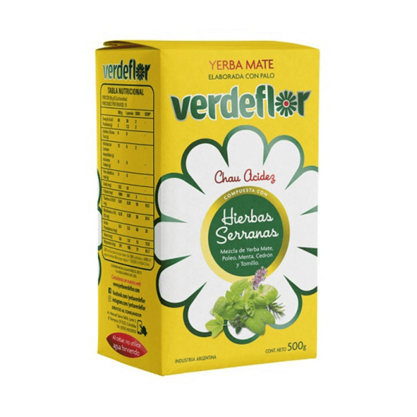Yerba Mate Hierbas Serranas 500gr