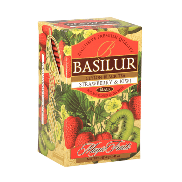 Té Negro Frutilla Kiwi- Strawberry & Kiwi 20bol