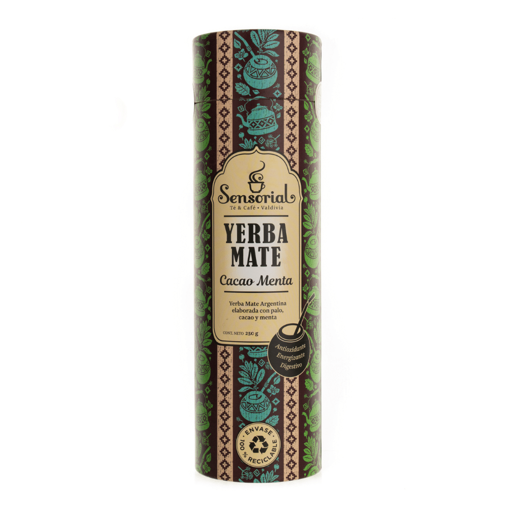 Yerba Mate Cacao y Menta 250gr