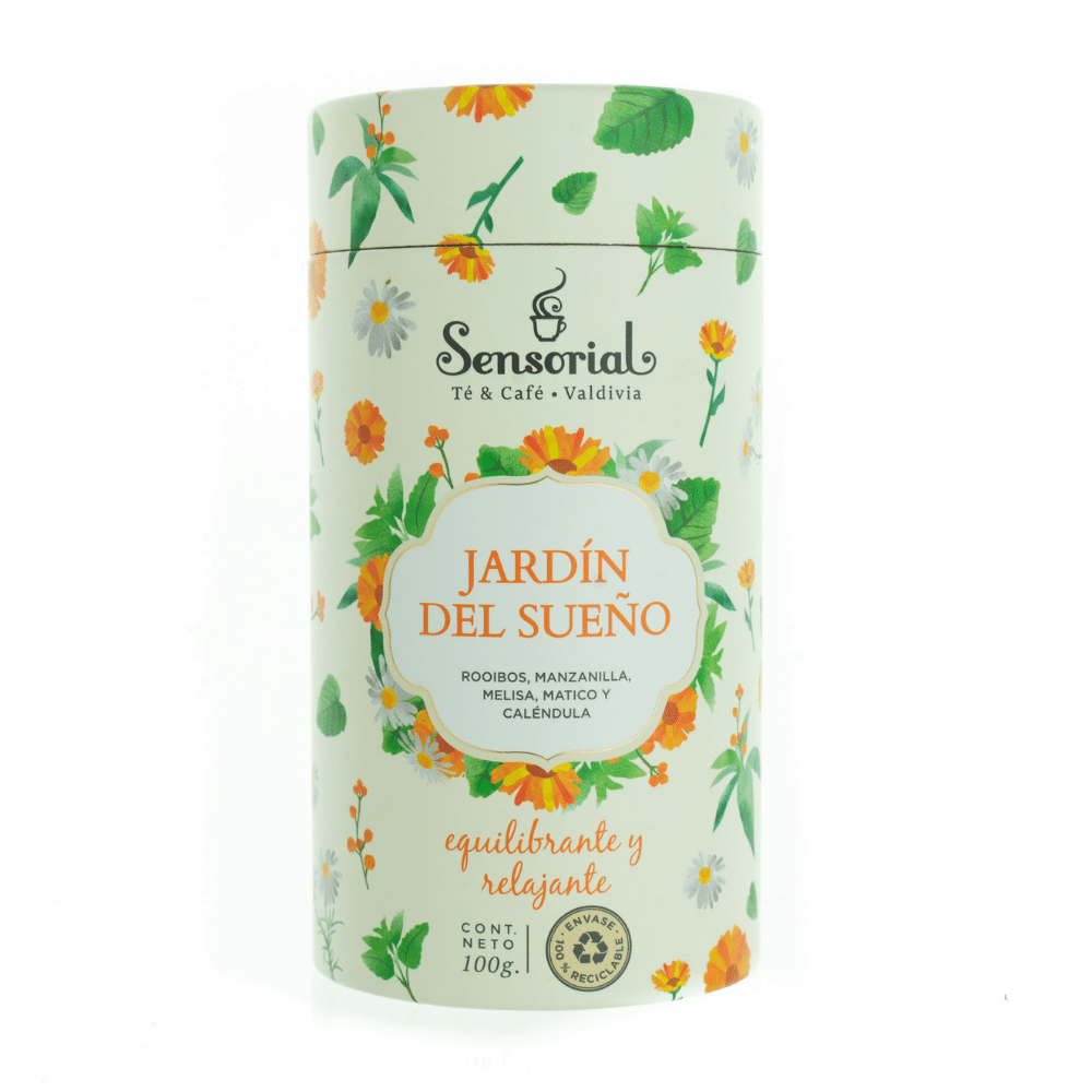Infusión Jardín del Sueño - Rooibos con Manzanilla, Melisa, Matico y Caléndula 100gr