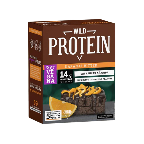 Pack 5 barras Naranja Bitter