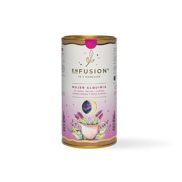 Mujer Alquimia - Té Verde con Lavanda, Rosa Rugosa, Melisa y Hierba Buena 70gr