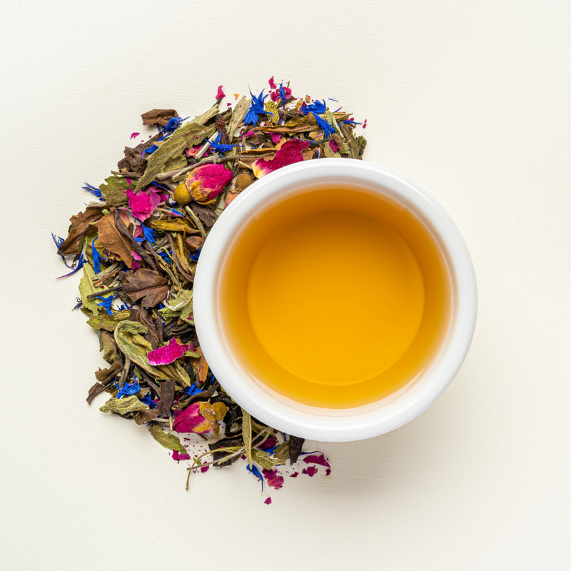 Mujer Plena - Té Blanco con Salvia, Rosa Rugosa, Canela, Clavos de Olor y Aciano 50gr