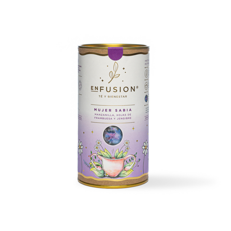 Mujer Sabia - Manzanilla Orgánica con Salvia, Jengibre, Caléndula y Lavanda 38gr