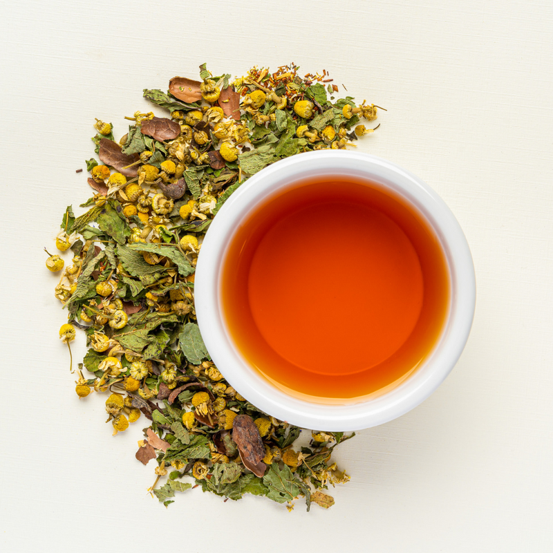 Mujer Vida - Rooibos con Manzanilla Orgánica, Melisa, Menta y Cacao 70gr