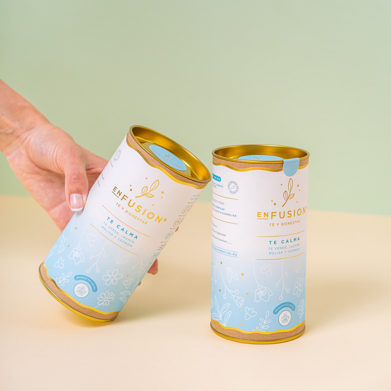 Te Calma - Té Verde con Melisa, Cedrón y Jazmín 80gr